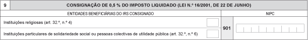 anexo_H Imagem do quadro 9 do anexo H da declaração de IRS